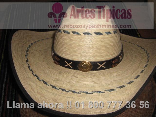Sombrero Vaquero Claro con raya